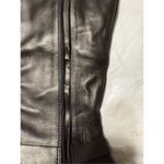 Vince Camuto  Farren Women's Riding Boots SZ 5.5 Black Leather Quiet Luxury Moto Photo 9