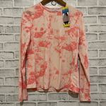 Hang Ten NWT! Women’s  pink tie-dye long sleeve water wicking UPF shirt, smalll Photo 0