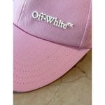 Off-White 3D Logo Baseball Cap in Sea Pink Medium New Unisex Womens Mens Hat Photo 5