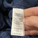 Vineyard Vines Deep bay burnout pull on shorts navy boho print embroidery sz M Photo 8