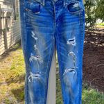 American Eagle Ripped Stretch Jeans Photo 0
