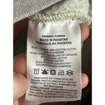 Nike Oversized Grey ‘Power In Purpose’ Floral Embroidered Pullover Hoodie Size M Photo 9