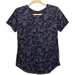 Tek Gear Womens Tops Size S Burnout Floral Print Short Sleeve Tee Photo 0