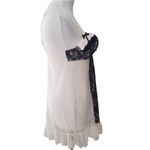 Linea Donatella  Mesh Lace Babydoll Lingerie Valentine's‎ Day Medium NWOT Photo 2