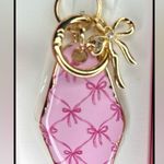 Piper K Pink Bow Coquette Key Chain & Bag Charm Photo 1