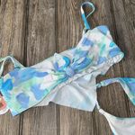 B Swim bikini NEW Blue crush Patterned large reverse Photo 5