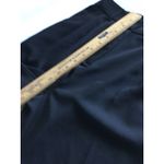 Black Wide Leg Elastic Waist Dress Pants Trousers Womens Career Funnyzo Photo 1