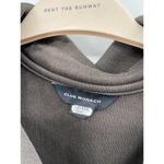 Club Monaco  Black Olive Knit Button Front Shirt Jacket Size Small Photo 3