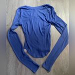 Free People Movement Mind Over Matter Long Sleeve Tee Indigo Size Small Photo 7