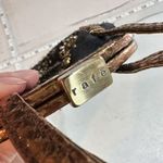 Rafe‎ New York Women's Black Suede Leather Beaded Rhinestone Evening Purse Bag Photo 4