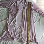 Laura Ashley  Pink Heart Print Robe Size Large Photo 4