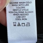 Liz & Co .Stretch Black Silver PinStripes Dress Pants Sz 6. 1 Button 2 Hook Clips Photo 6