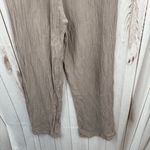 Soft Surroundings Women’s Medium Tan Gauze Wide Leg Pants LagenLook Minimalist Photo 3