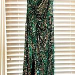 Love Reign Teal And Silver Shift Sequin One Shoulder Ruched Prom Formal Dress Photo 5