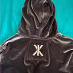 Women's Gray Velour Jumpsuit Size XXS Photo 13