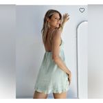 Princess Polly  Of Love Mini Dress Sage Size 4 Photo 1