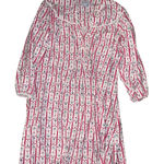 Lanz of Salzburg Flannel Night Gown‎ large Red White Hearts Flowers Pajamas Photo 0