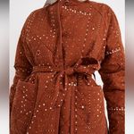 Madewell  Quilted Bandana Jacket in Brown Size Extra‎ Small Photo 1