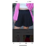 Nylon Apparel Nashville Pleated Crystal Mini Skirt Women Medium Shorts Black Photo 2