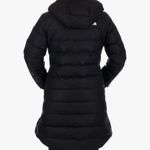The North Face  Womens Black Hooded Down Minoqua Parka Puffer Coat Jacket Long S Photo 7