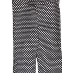 J. Jill Women's Black Pink Daisy Geo Print Crop Pants Photo 4