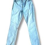 Abercrombie & Fitch Ultra High Rise 90’s Slim Straight Jeans Light Wash 27/4 L Photo 7