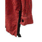 Vintage Lemon Grass Christmas Button Down Size 26 Snowmen Shirt Long Sleeve Red Photo 8