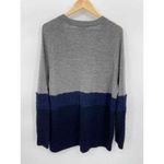 Tibi  Cardigan Sweater Womens Small Gray Blue‎ Fuzzy Knit Pockets Button Front Photo 9