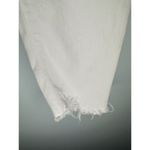 AGOLDE White Skinny Jeans Raw Hem Women's Size 26 Premium Denim Stretch Photo 2