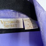 Victoria's Secret Vintage Purple Button Up Night Shirt Women's Size M/L Photo 3