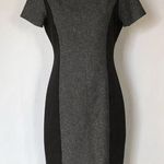 Tahari black/gray color block sheath dress size 8 Photo 0