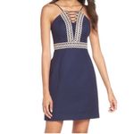 Lilly Pulitzer Trista Shift Dress True Navy Size 2 Photo 1