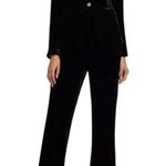 Elie Tahari ππ The Veronica Velvet Wide-Leg Pants ~ Noir Black Large L NWT Photo 7