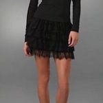 Theory  Archan Black Drop Waist Dress Photo 1