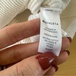 Athleta  Rest Day Asym Crewneck Sweater In Sea Salt Photo 5