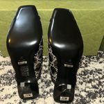 Gucci  Tela Retino Kid Scamosciato Crystal GG Monogram Square G 95mm Slide Sandal Photo 4