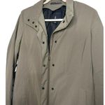 London Fog  Ladies Army Green Zip Up Casual Trench Coat/Jacket Size Small Regular Photo 3