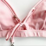 H&M Pink Triangle Bikini Top Size 10 Photo 4