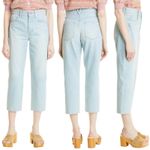 Veronica Beard NWT  Blake Crop‎ Straight Leg Jeans in Aire Sz 27 Denim Everyday Photo 7