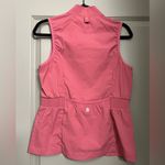 Sweaty Betty  | On The Run Zip Up Performance Workout Vest Adventure Pink Photo 5