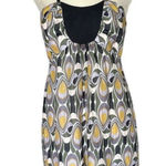 Milly  of New York Silk Blend Halter Dress Size 10 Geometric Party Cocktail Photo 0