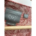 Anthropologie Vanessa Virginia Shirt Women XS Pink Cream Printed Cap Sleeve Photo 4