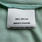 Eileen Fisher Silk Shell Tank Top L Mint Green Pastel Minimalist Coastal Capsule Photo 5