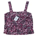 Faherty  NWT Pacifica Rose Desert Bloom Linen Top Photo 0