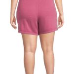 Terra & Sky Leisure Terry Shorts Size 0X 14W Pockets Dusky Rose Womens New Photo 5