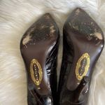 Elie Tahari  brown crocodile leather pointy toe heels pumps EU size 38 Photo 4