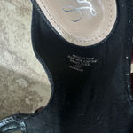 Lauren Lorraine Glittery Black Wedges Size 11 Photo 3