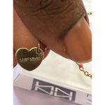 Womens Steel Ankle Bracelet Pink Accents Beach Wear Fashion Jewelry Boho Chic Photo 5