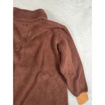 Aerie Offline by  Women's Half Zip Fleece Sweatshirt w/Zip Pockets Size S Brown Photo 9