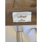Wilfred  Brown‎ Tan The Melina Pant High-Waisted Vegan Leather Pants Womens 14 Photo 7